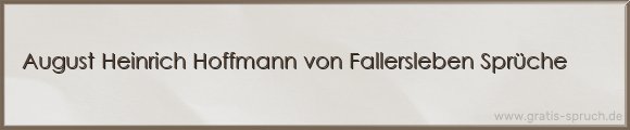 Fallersleben Sprüche