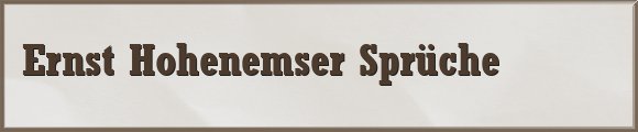 Hohenemser Sprüche