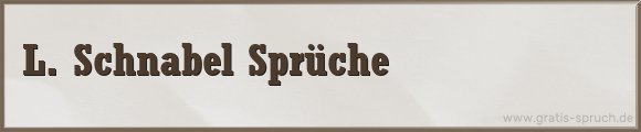 Schnabel Sprüche