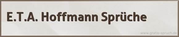 Hoffmann Sprüche