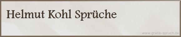 Kohl Sprüche