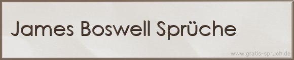 Boswell Sprüche