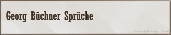 Büchner Sprüche