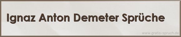 Demeter Sprüche