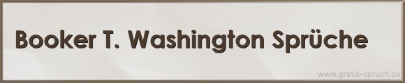 Washington Sprüche