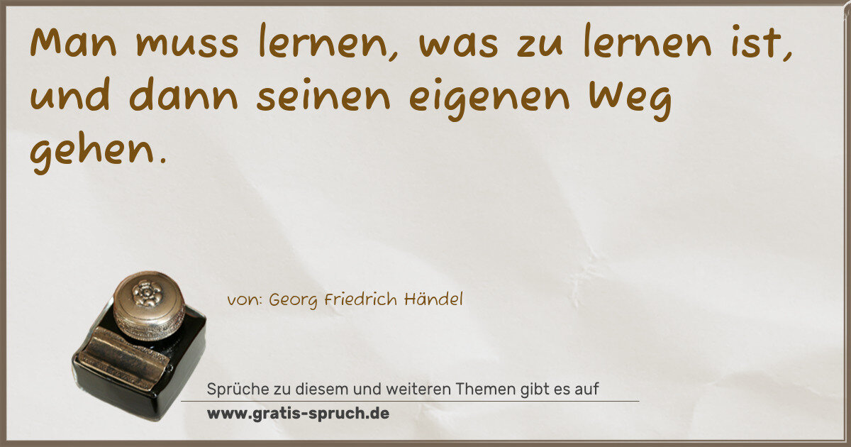 Spruchbild: Leistung