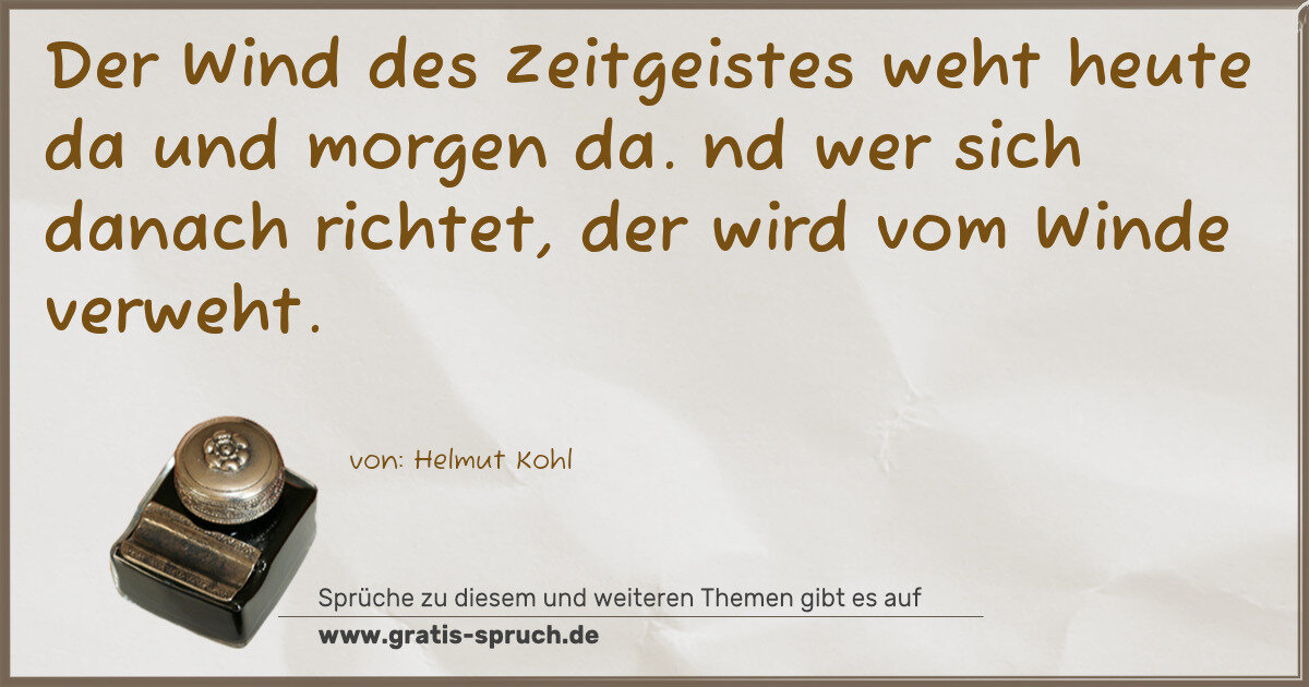 Spruchbild: Morgen