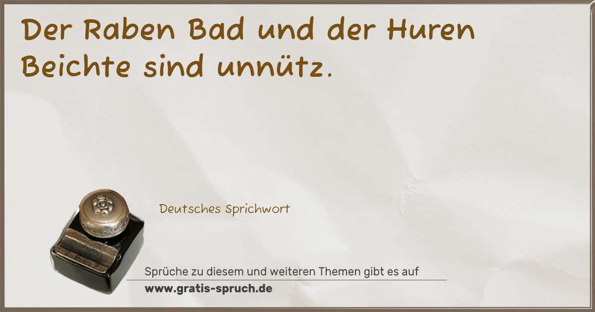 Spruchbild: Beichte