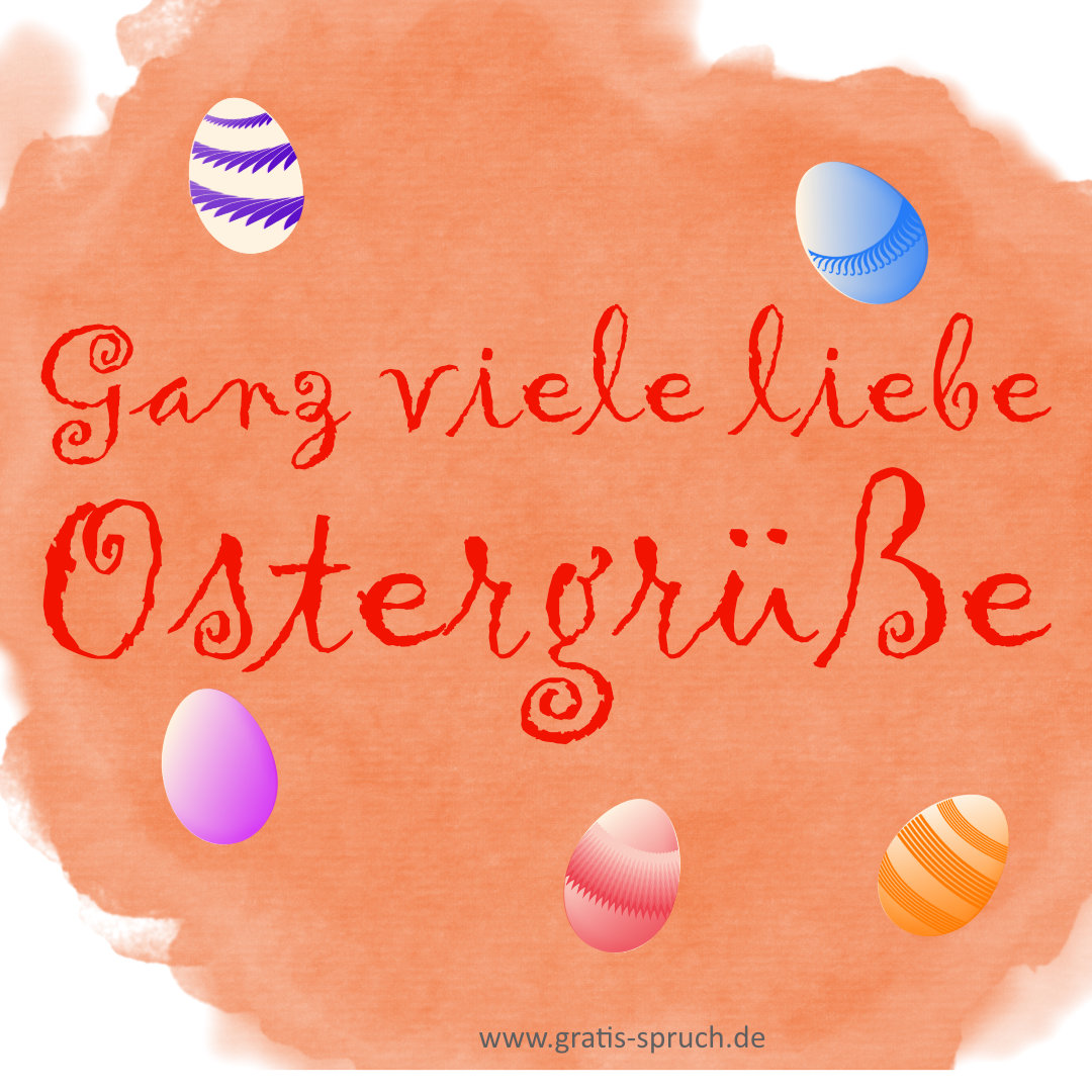 Liebe Ostergrüße