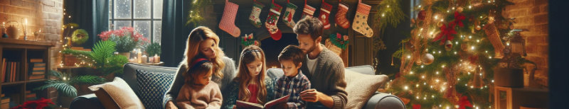 Visualisierung des Spruchs 'In dieser festlichen Saison zählt die Zeit mit der Familie am meisten. Frohe Weihnachten an die, die mein Herz füllen!'